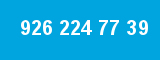 926 224 77 39 926 224 77 39